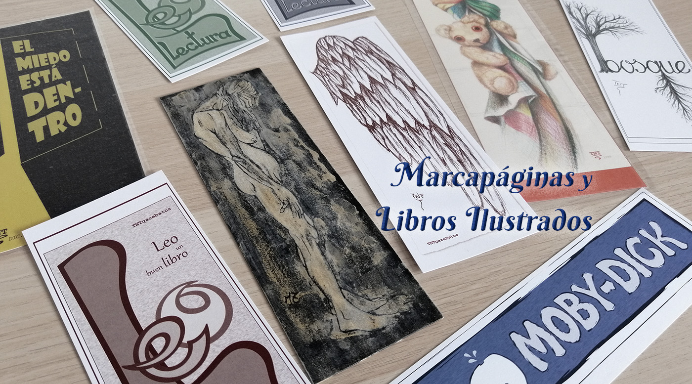 Marcapáginas y libros ilustrados